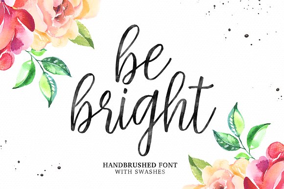 Example font Be Bright #1